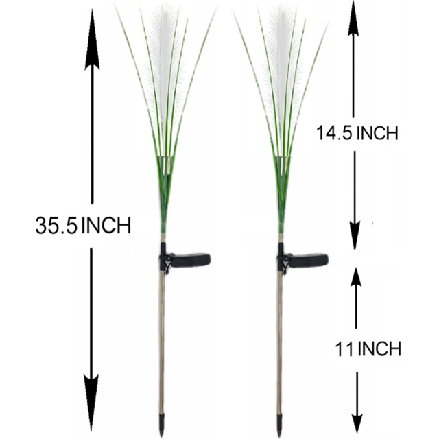 Solar Reed Garden Light